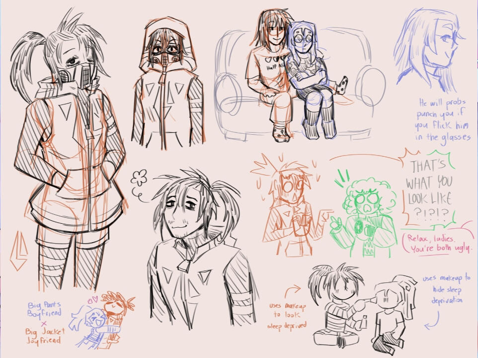 Sketch Sample (Concept Art Format)